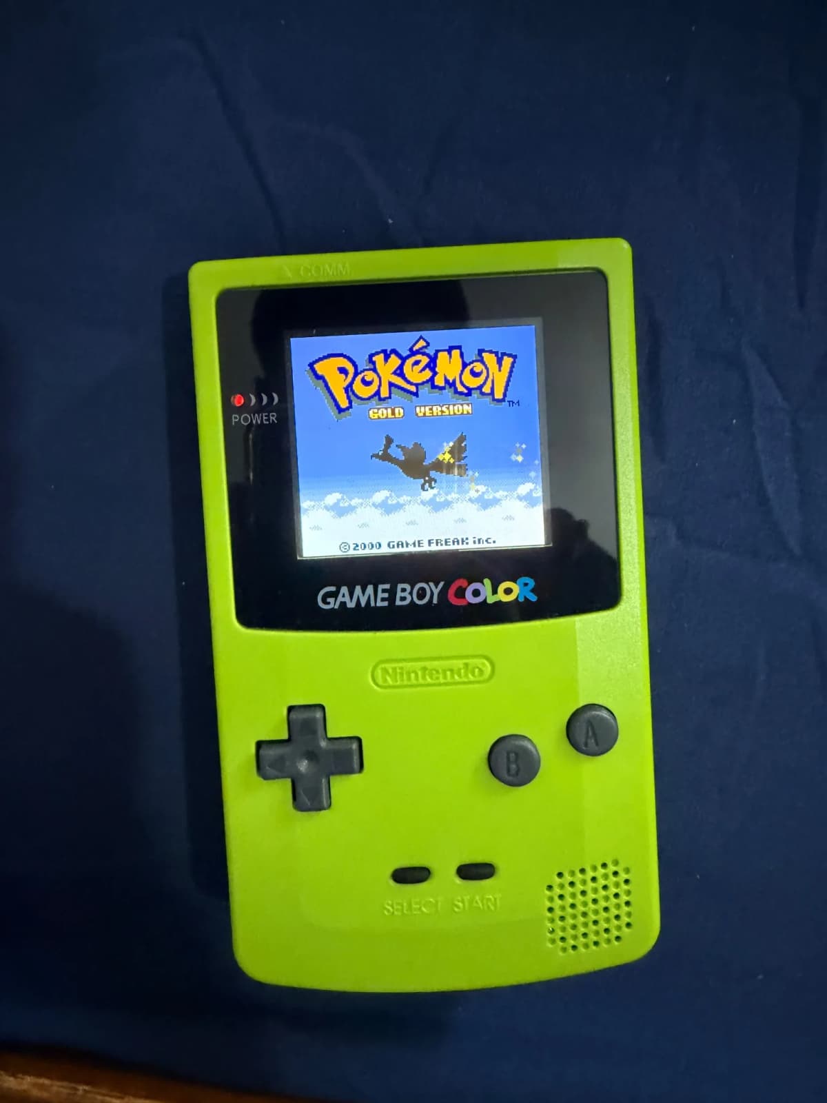 גיימבוי קולור IPs screen