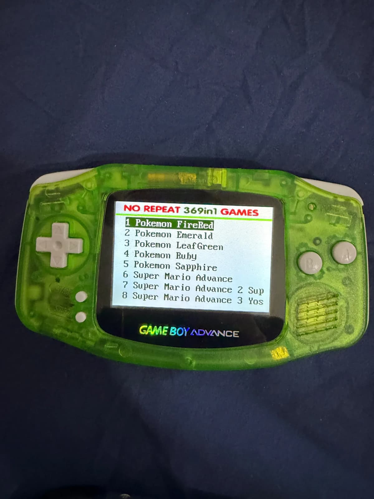 GBA IPs screen